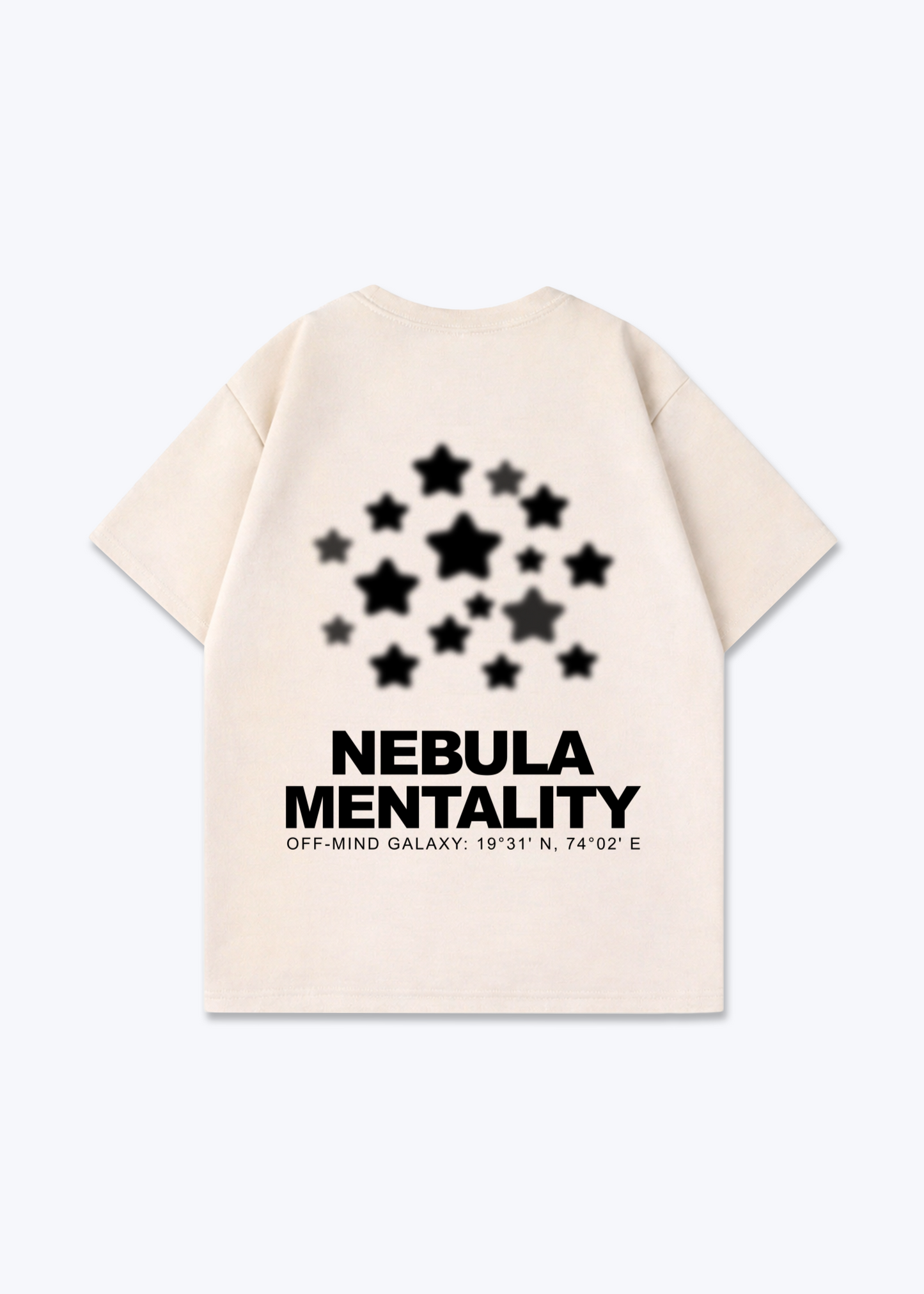 NEBULA MENTALITY - Beige Back (Designed)