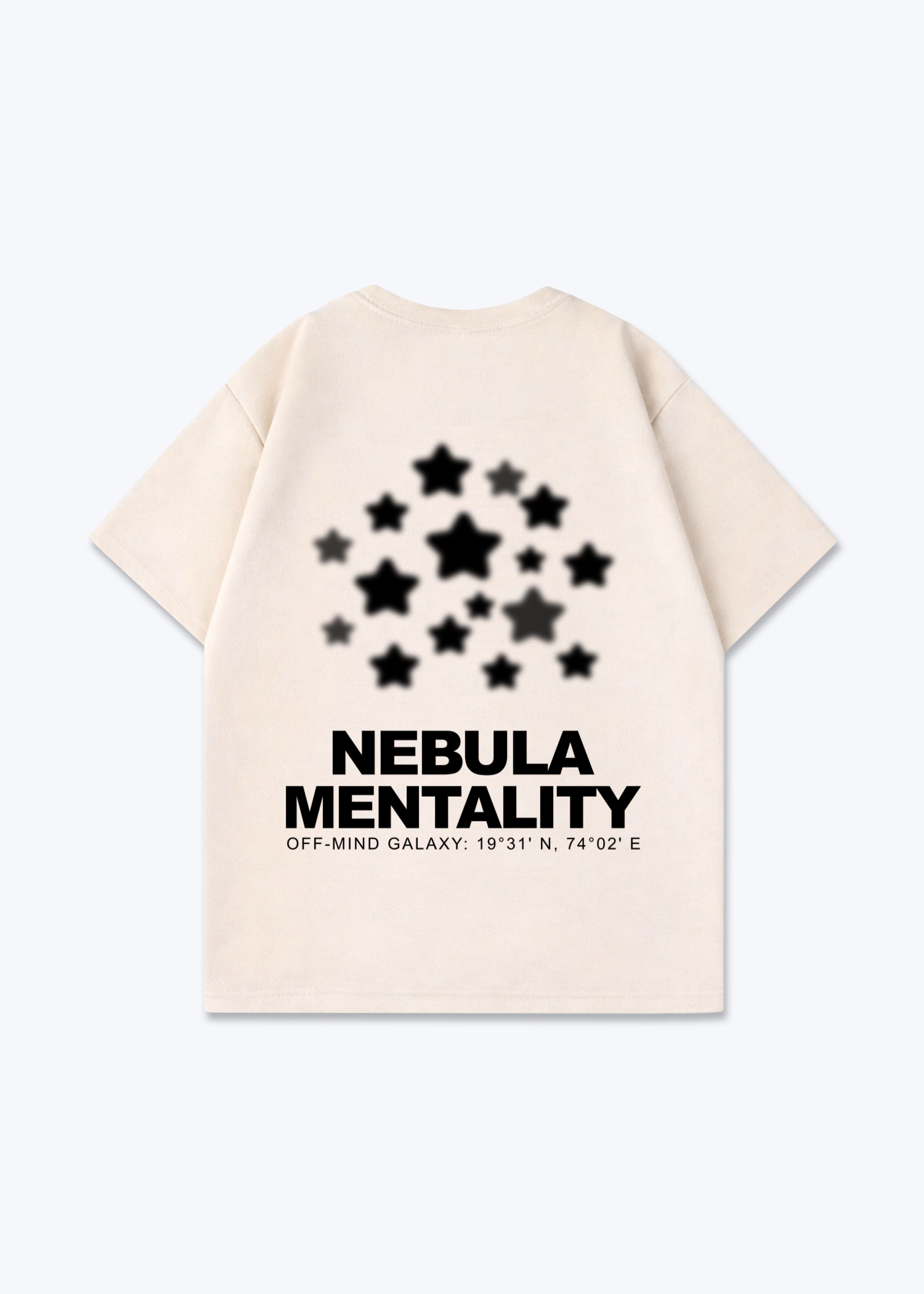 NEBULA MENTALITY - Beige Back (Designed)