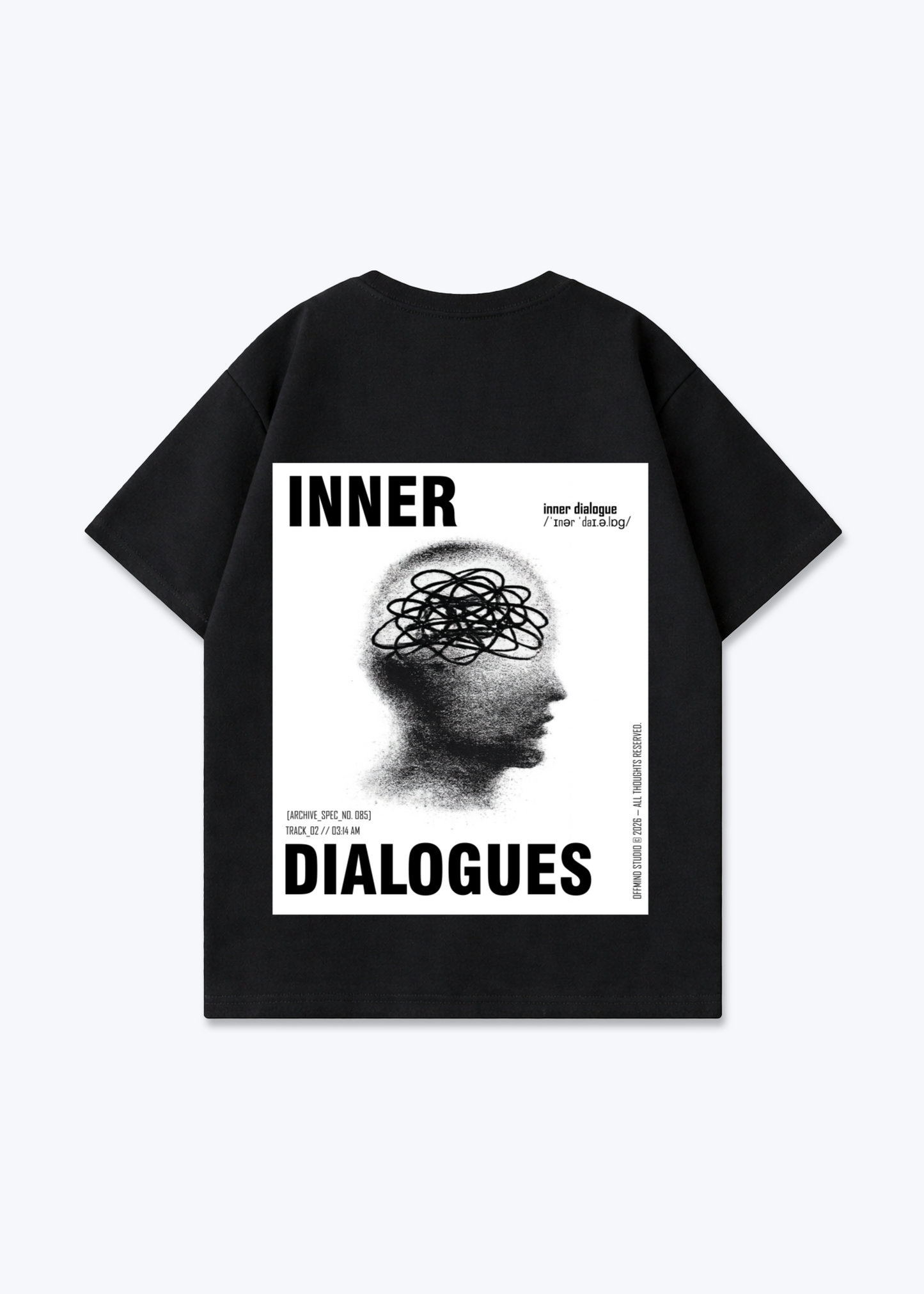 INNER DIALOGUES - Black Back (Designed)