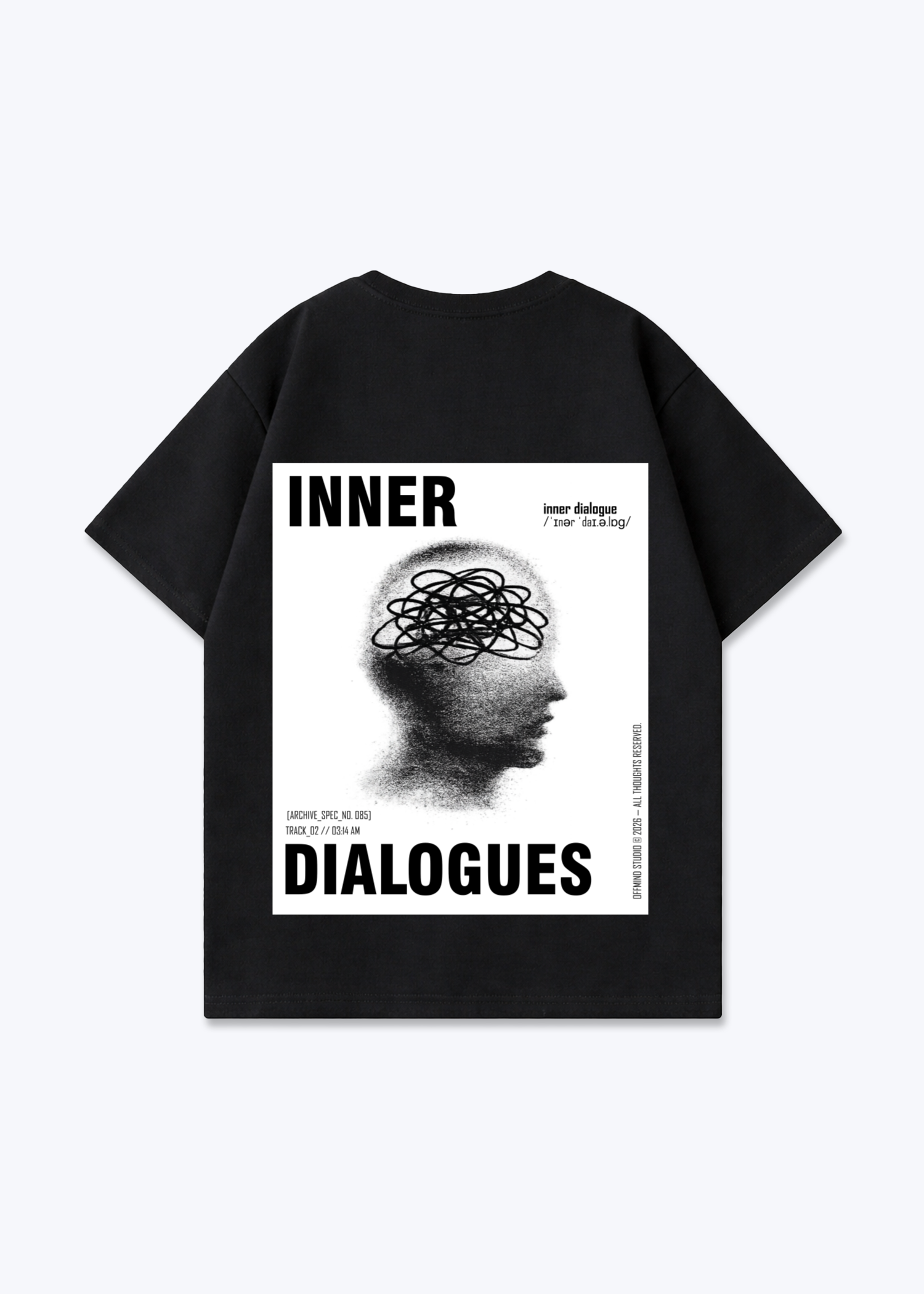 INNER DIALOGUES - Black Back (Designed)