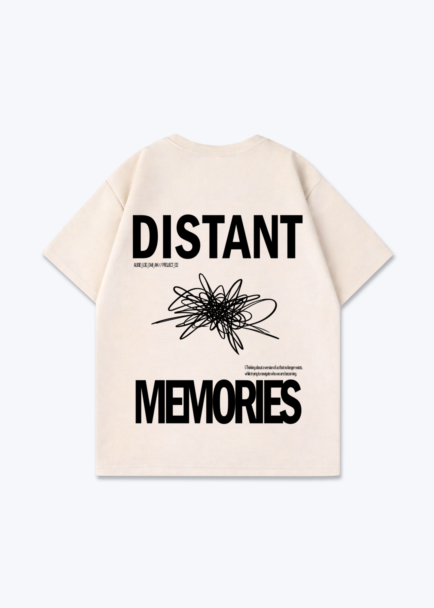 DISTANT MEMORIES - Beige Back (Designed)